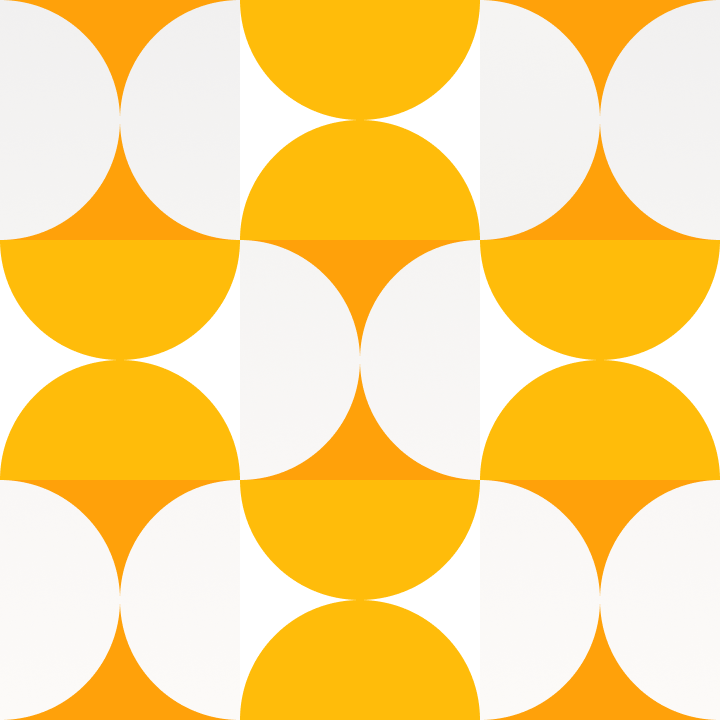 Patrón de círculos decorativos